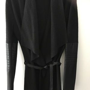 BB Dakotah Black sweater coat